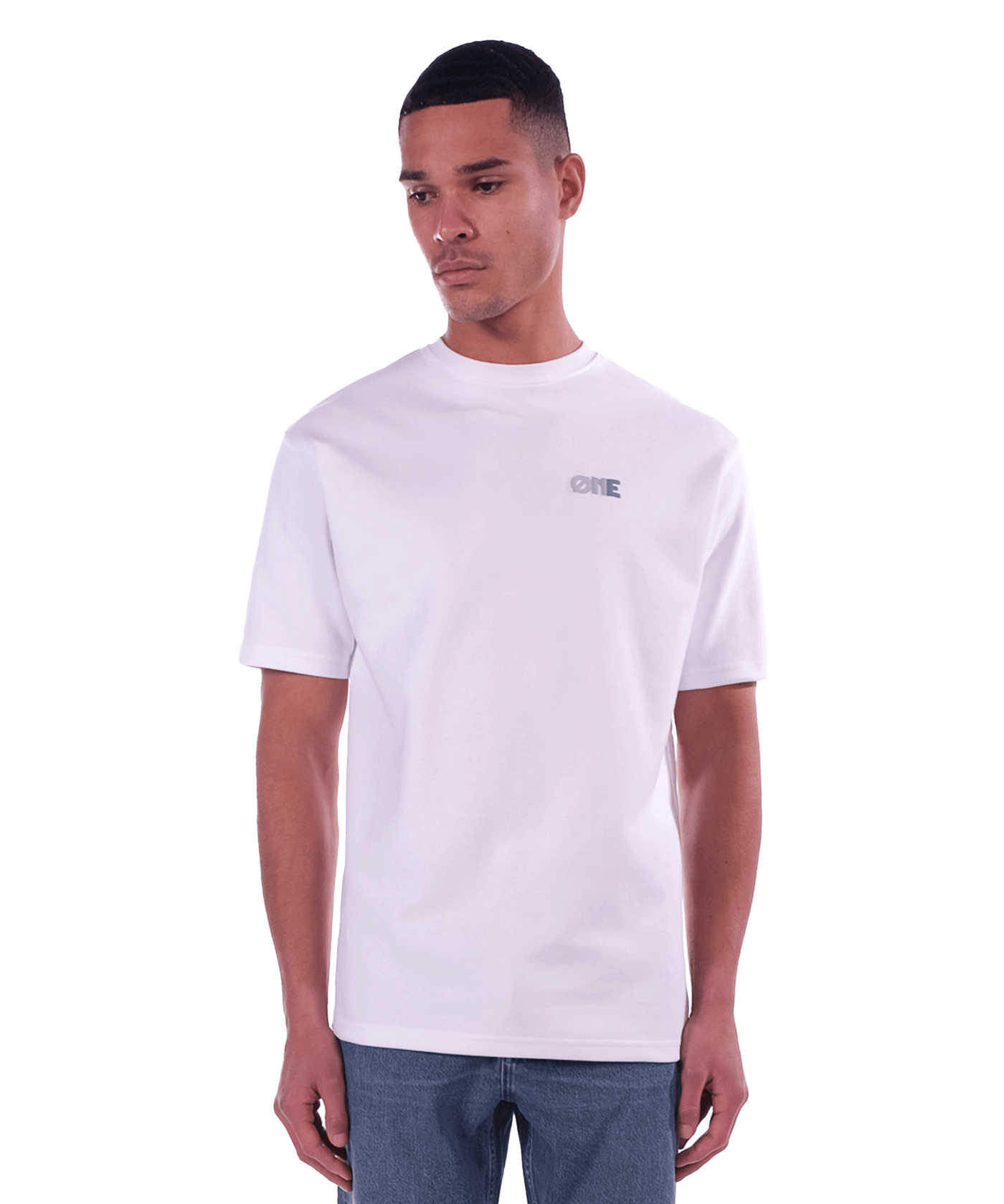 One First Movers - Puff Logo Front - T-shirt - White