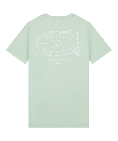 Malelions - Serenity - T-shirt - Lt Green/white