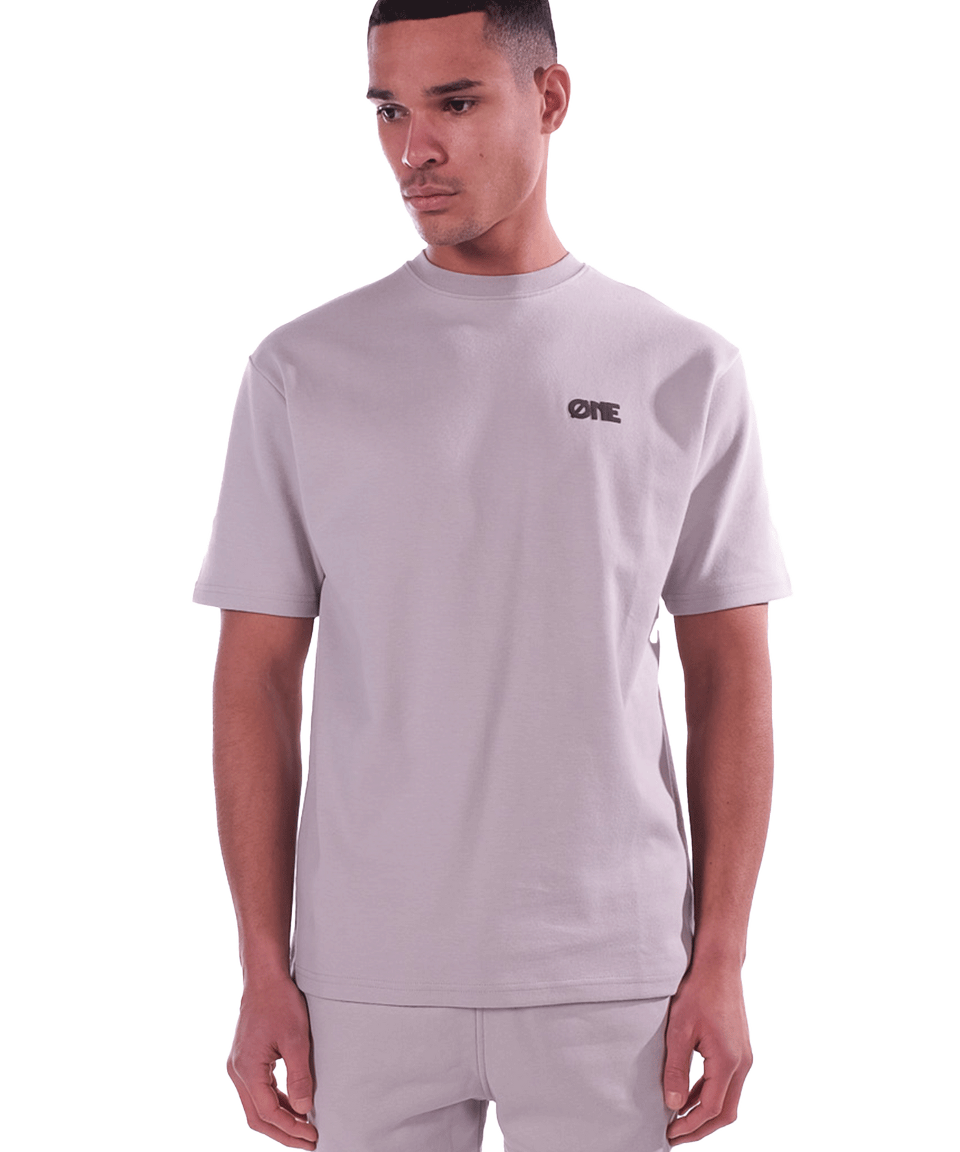 One First Movers - Puff Logo Back - T-shirt - Grey