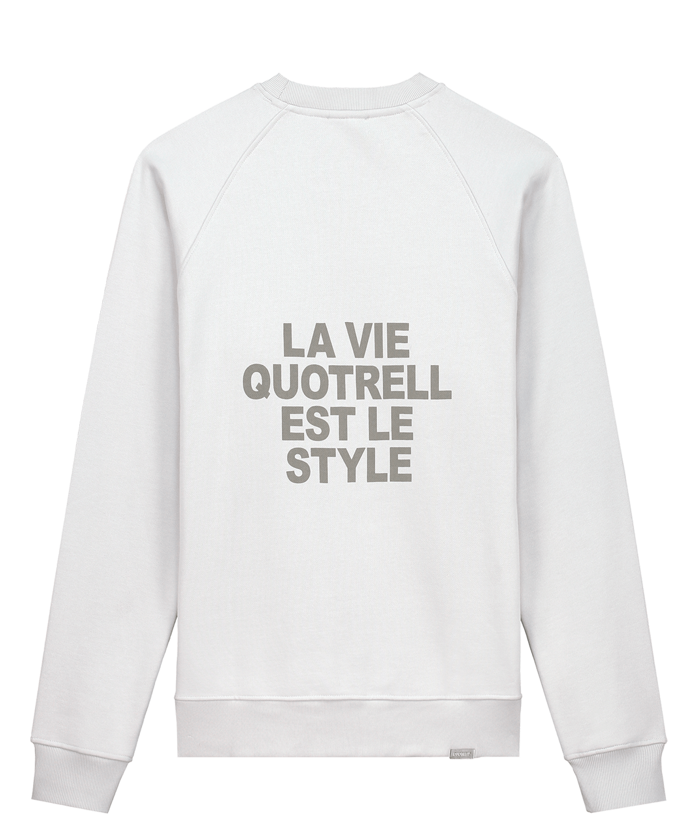 Quotrell - La Vie - Crewneck - Cement/concrete