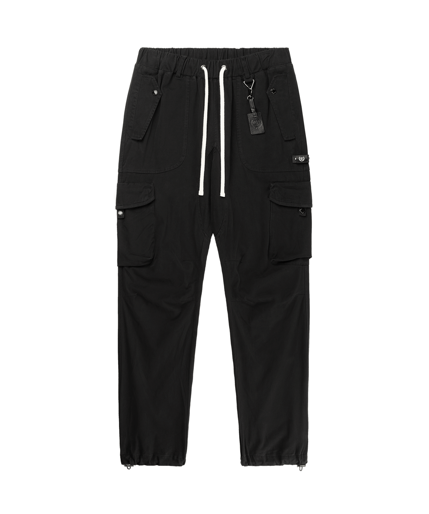 Quotrell - Terni - Cargo Pants - Black
