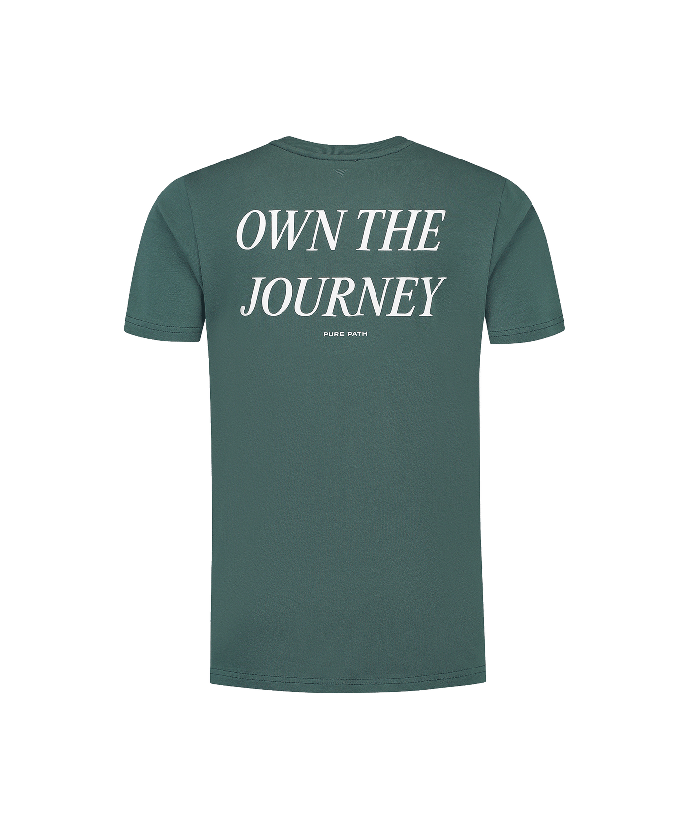 Pure Path - 25010108 - Regular Fit Ss T-shirts - Faded Green