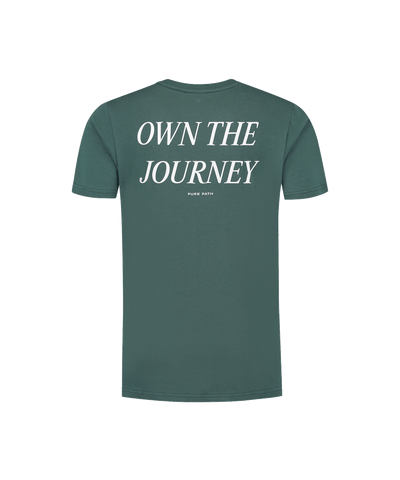 Pure Path - 25010108 - Regular Fit Ss T-shirts - Faded Green