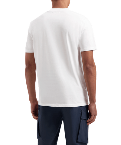 Pure Path - 24010112 - Crewneck T-shirt - Off White