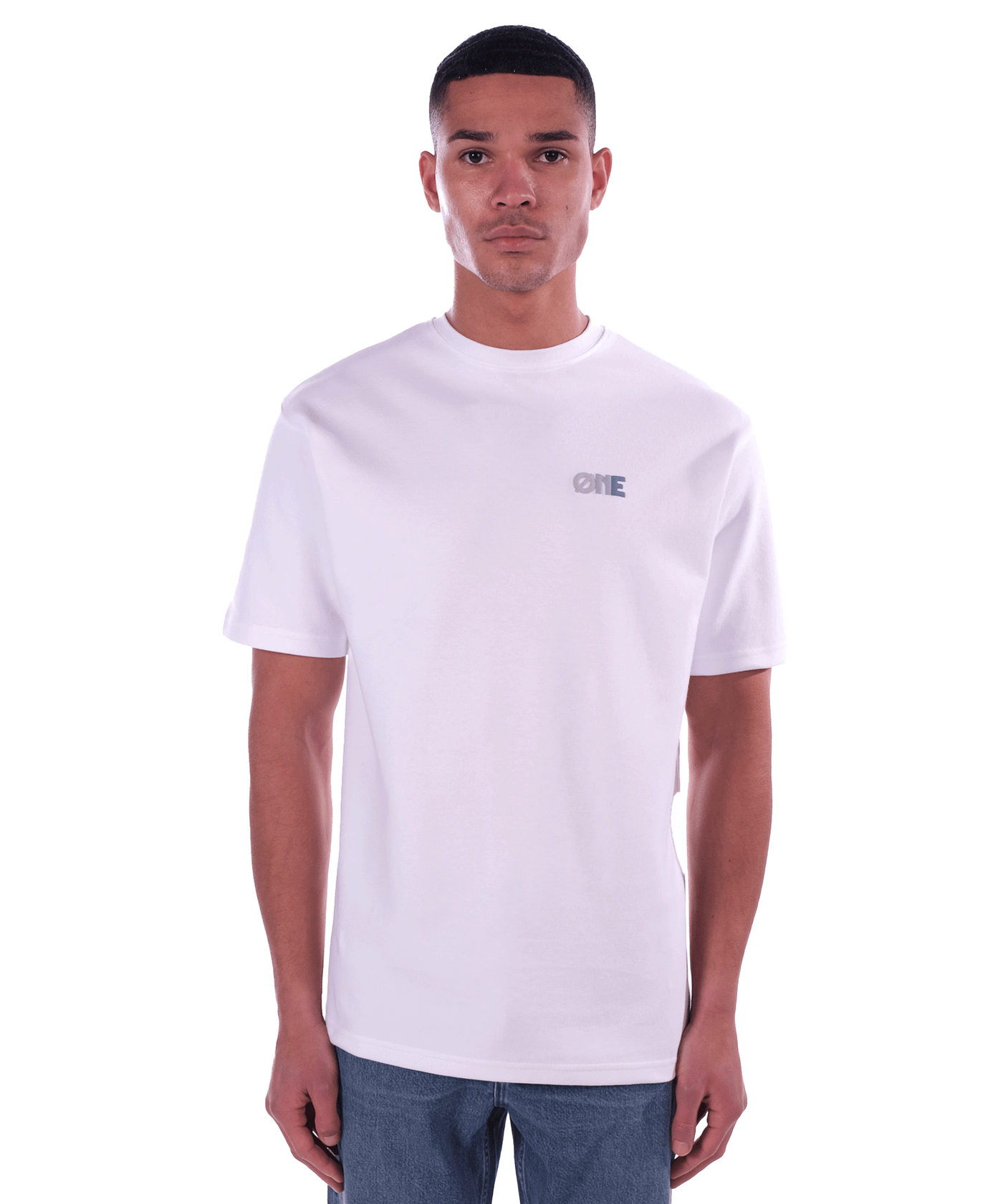 One First Movers - Puff Logo Front - T-shirt - White