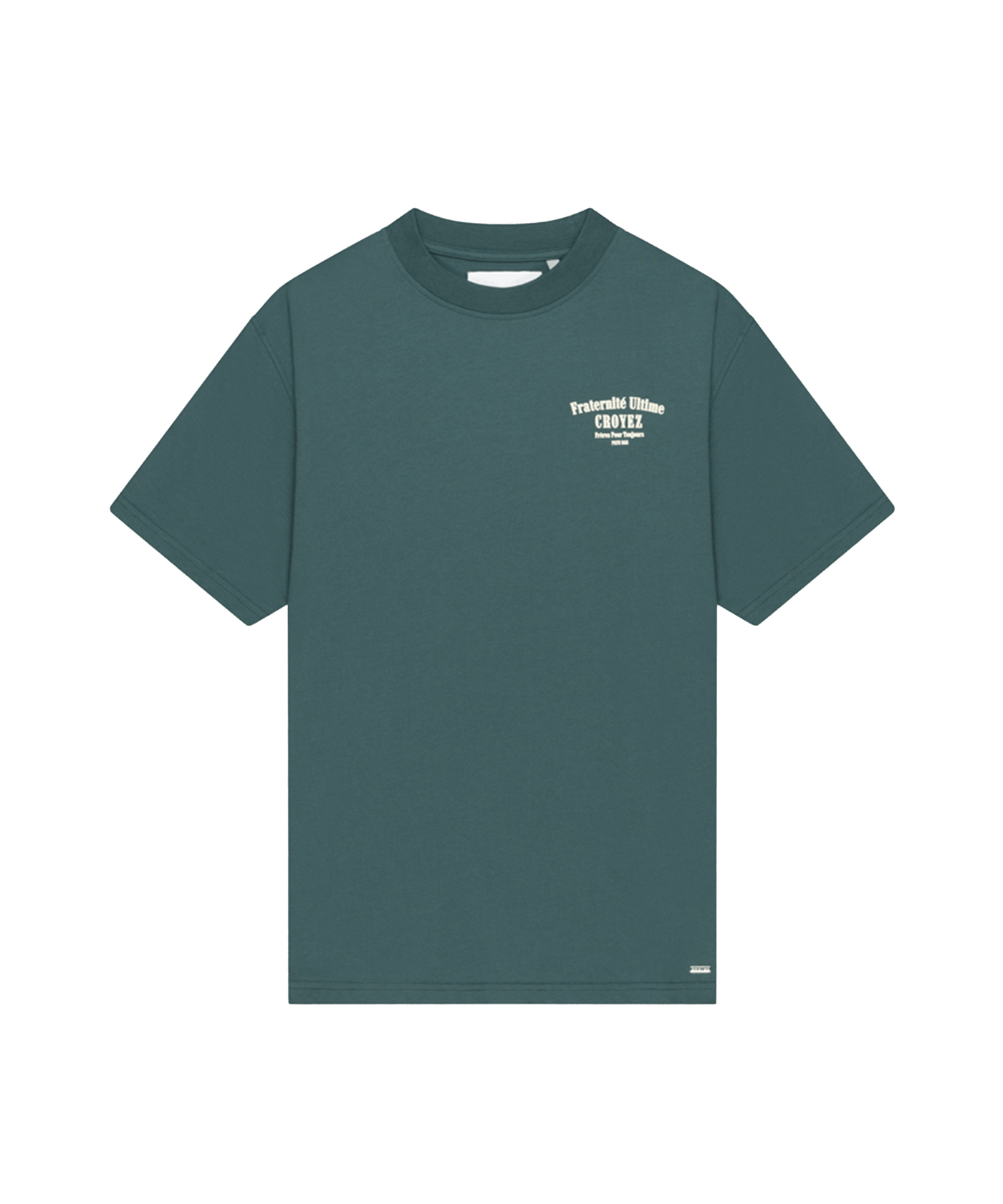 CROYEZ - Fraternite - T-shirt - Green/offwhite
