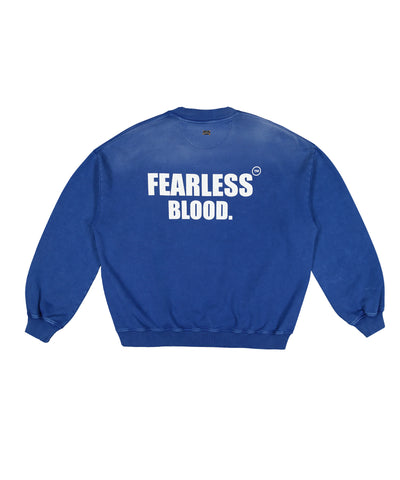 FEARLESS BLOOD - Fb - Crew - 04 - Pool Blue