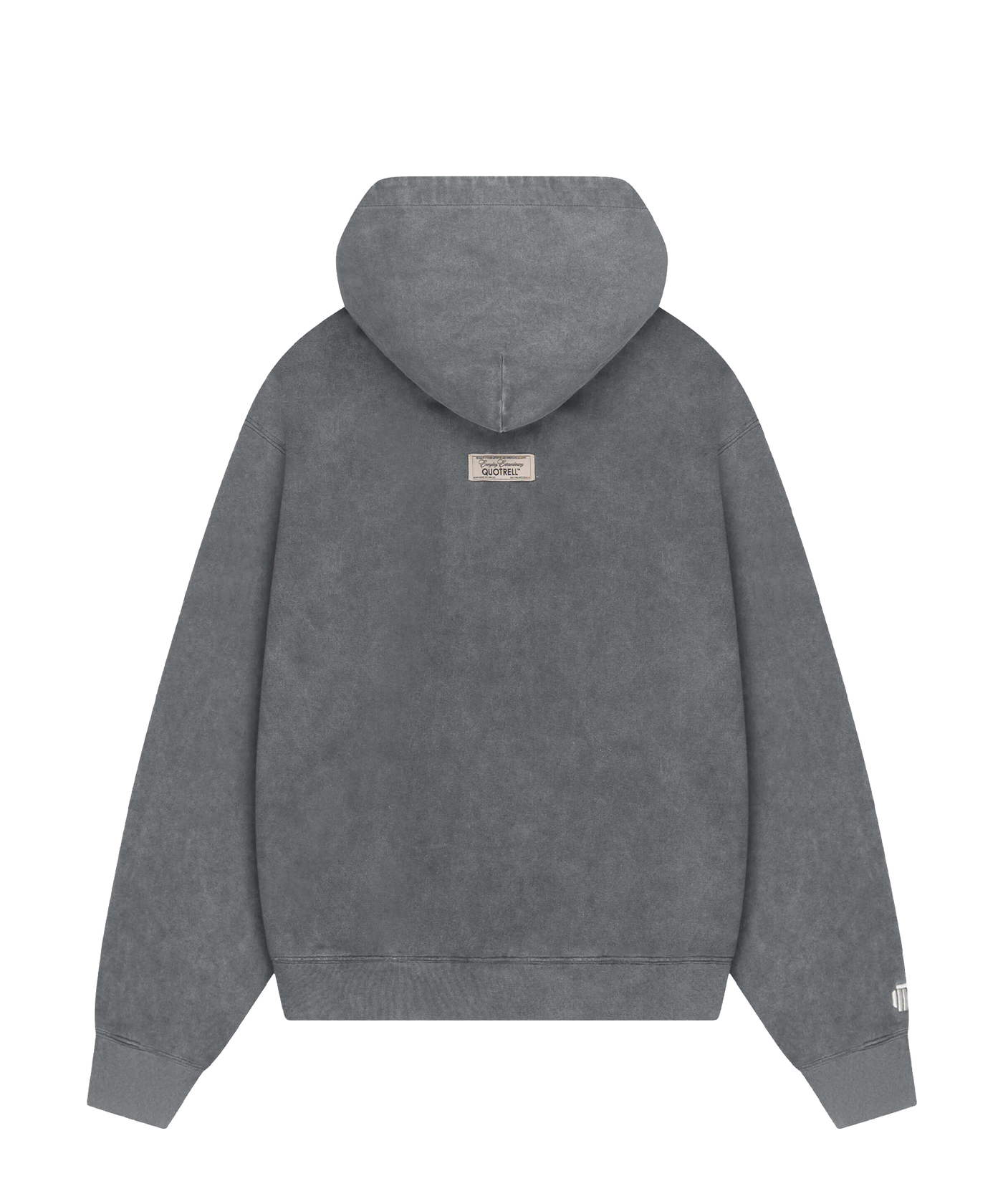Quotrell - Norris - Zip Hoodie - Acid Grey