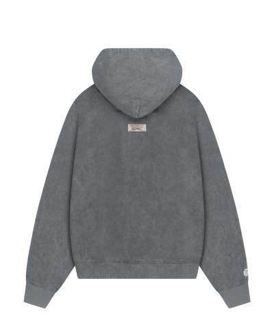 Quotrell - Norris - Zip Hoodie - Acid Grey