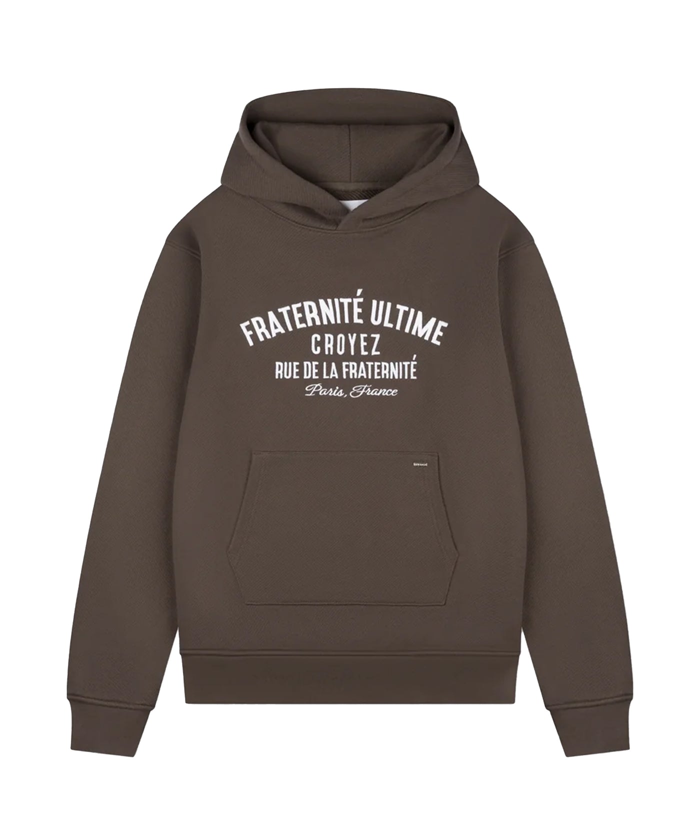 CROYEZ - Heavyweight Fraternite - Hoodie - Brown