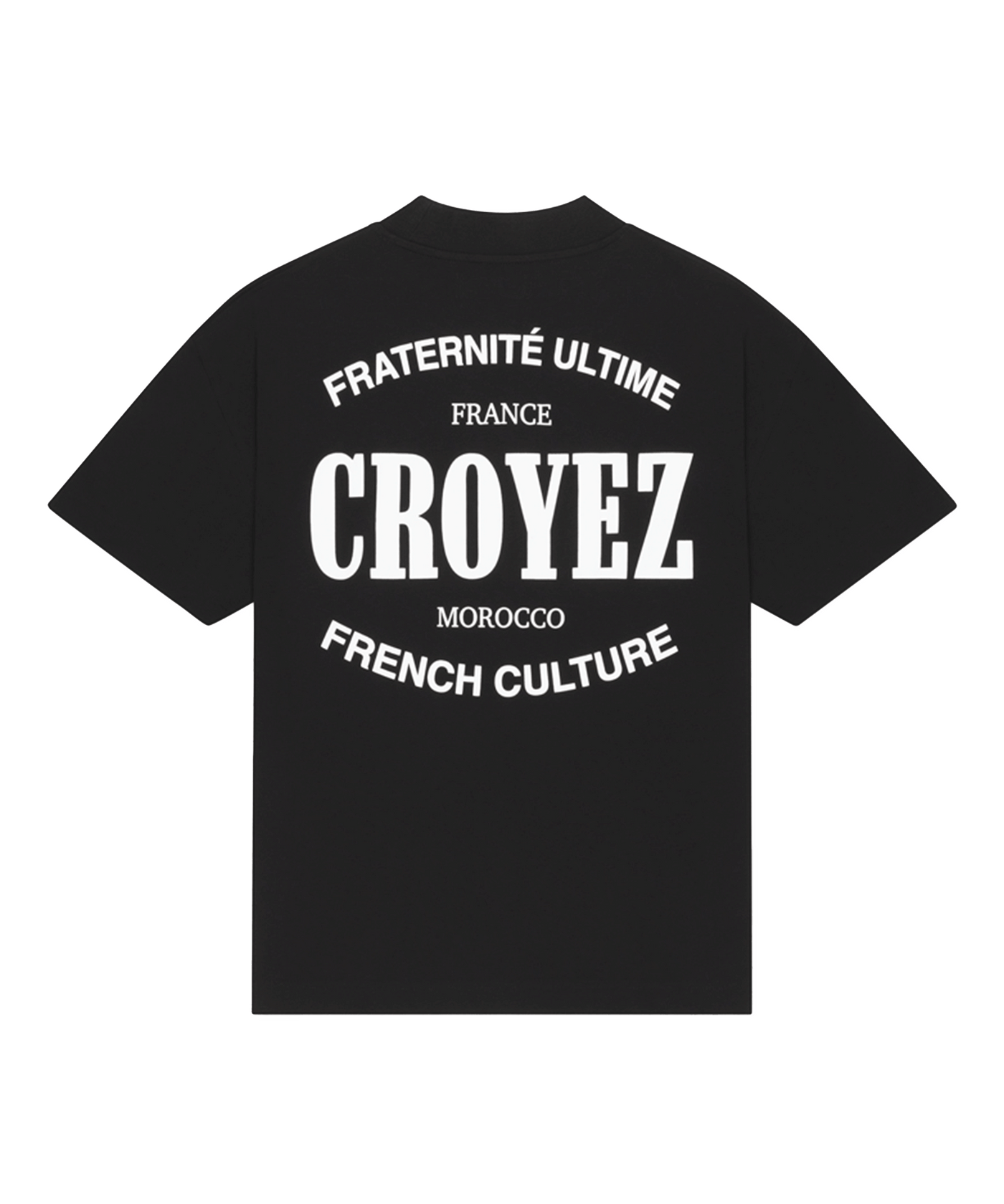 CROYEZ - Stamp - T-shirt - Black