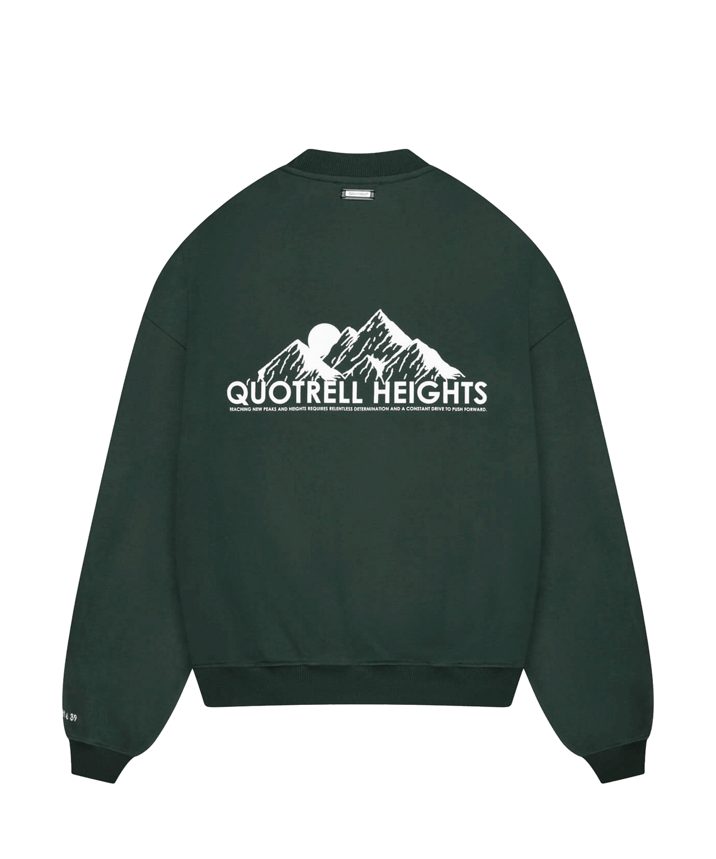 Quotrell - Heights - Crewneck - Petrol/white