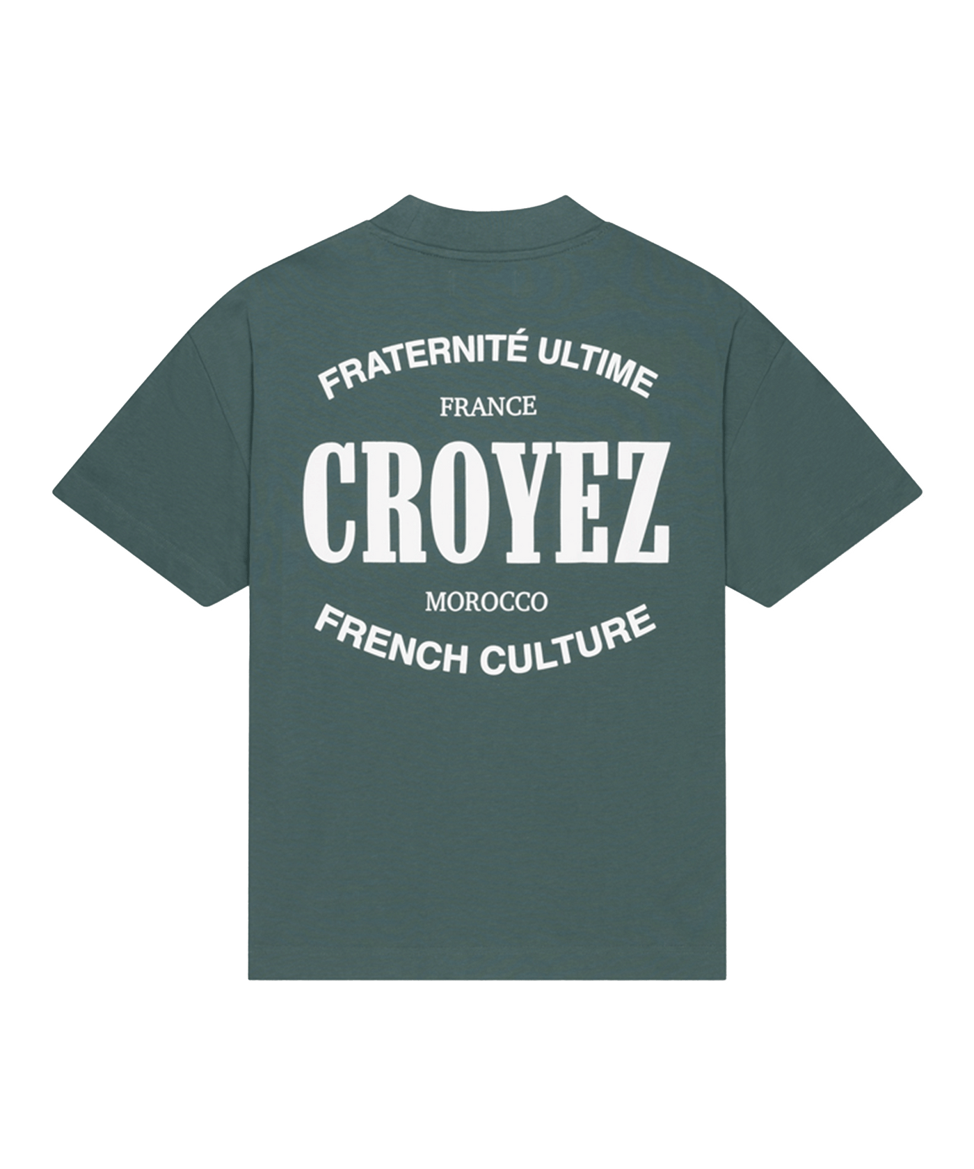 CROYEZ - Stamp - T-shirt - Green