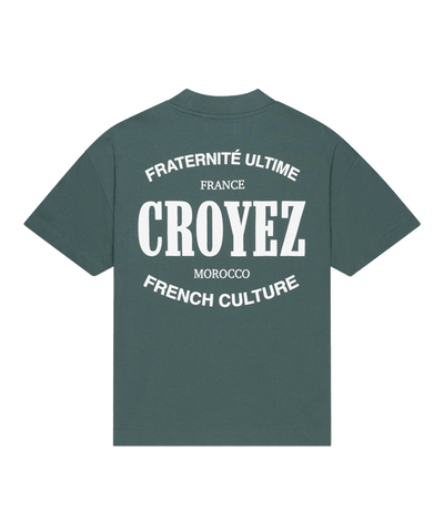 CROYEZ - Stamp - T-shirt - Green