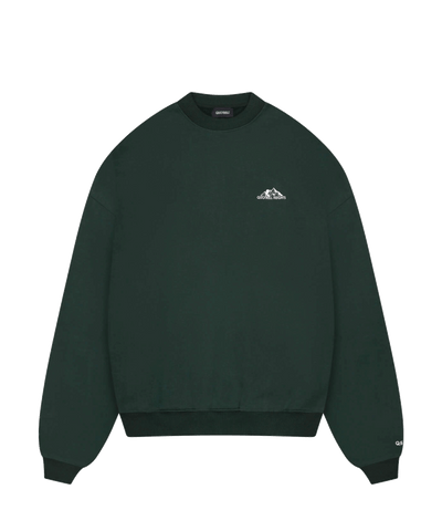 Quotrell - Heights - Crewneck - Petrol/white