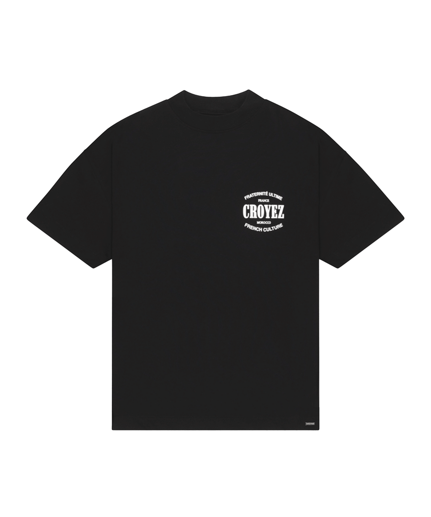 CROYEZ - Stamp - T-shirt - Black