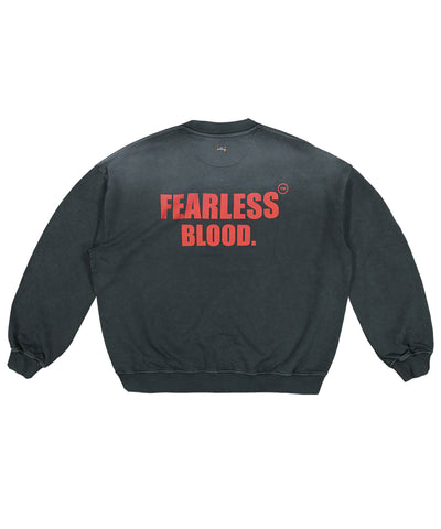 FEARLESS BLOOD - Fb - Crew - 04 - Deep Black