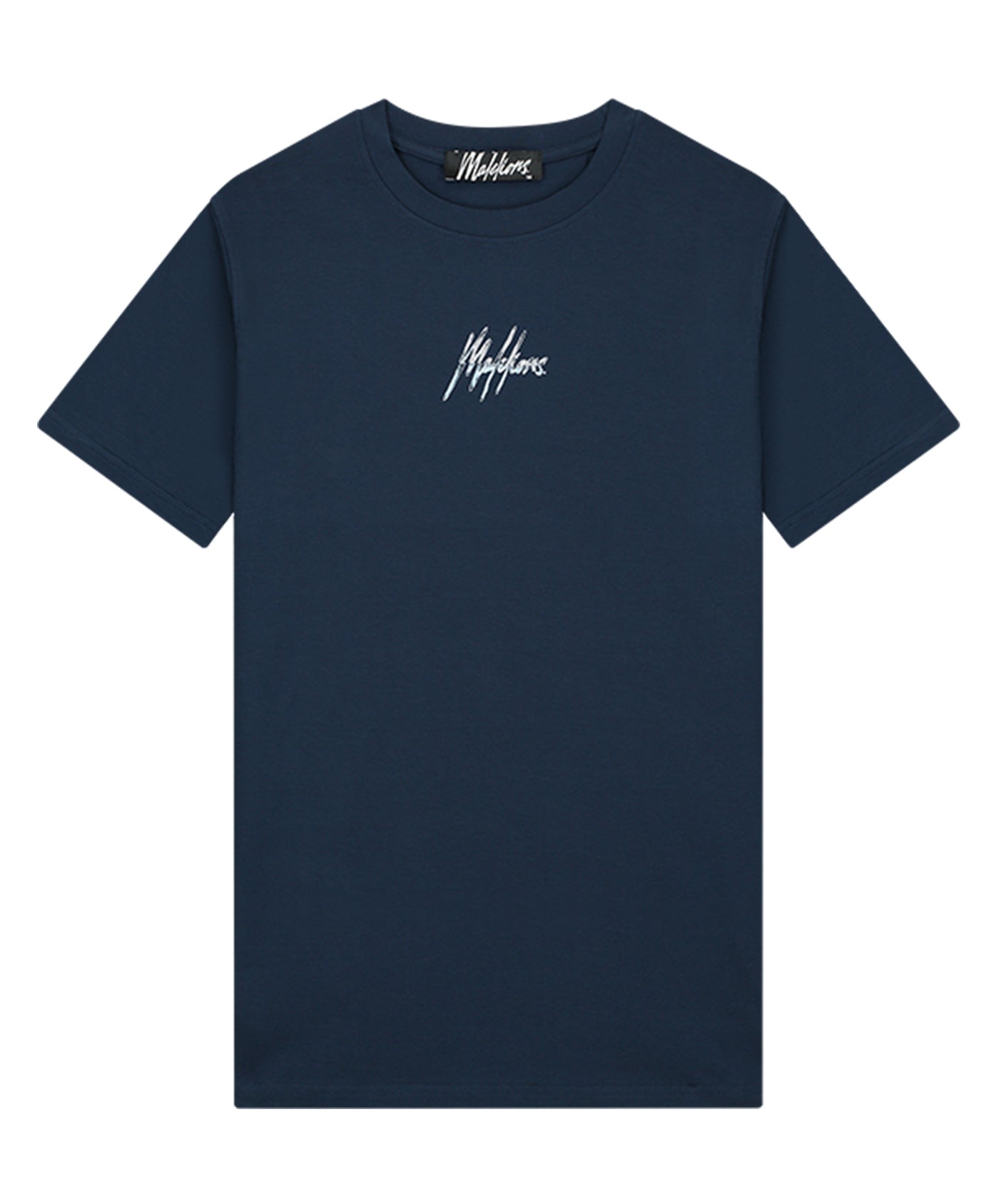 Malelions - Split 2.0 - T-shirt - Navy/beige