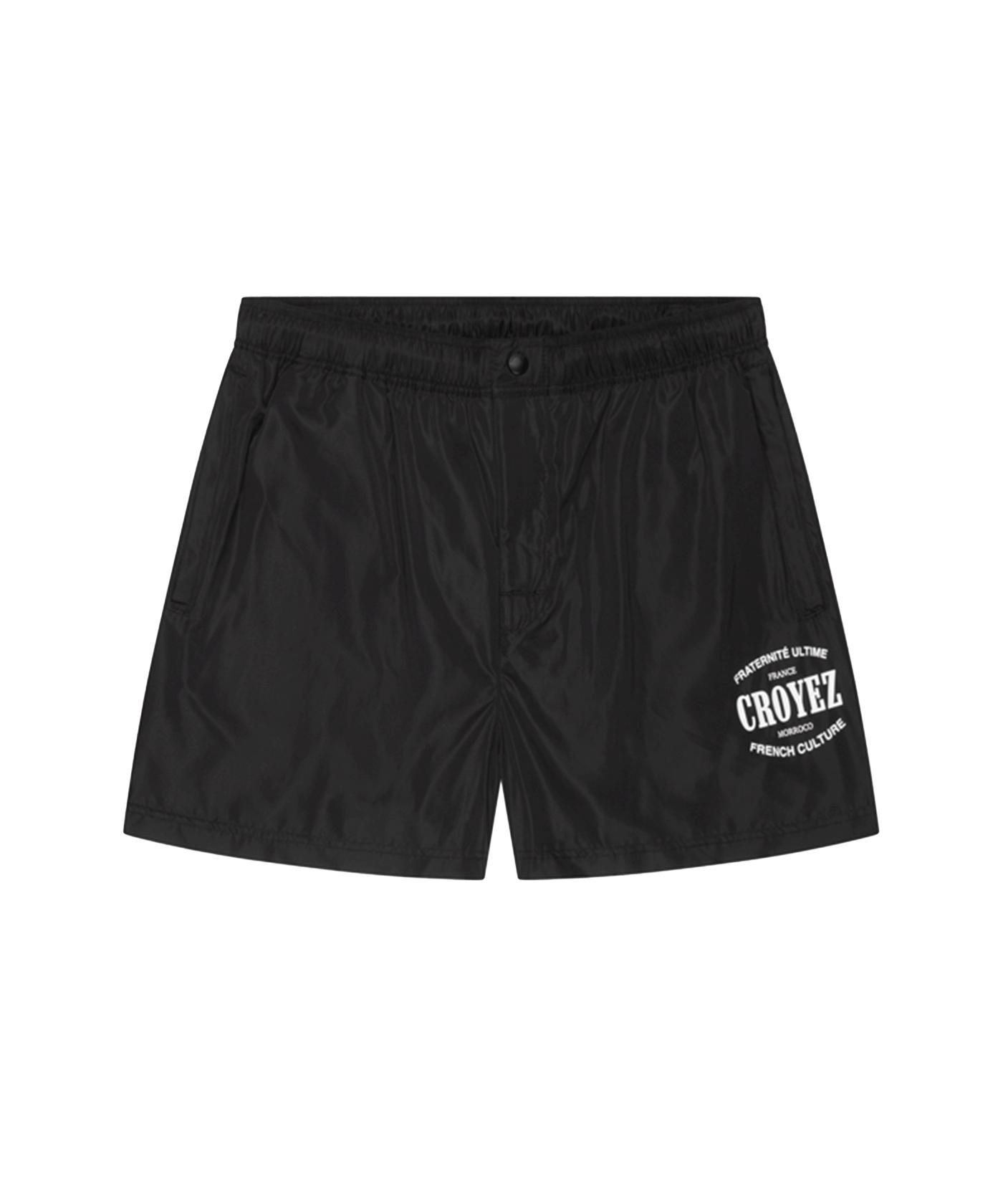 CROYEZ - Stamp - Swimshorts - Black