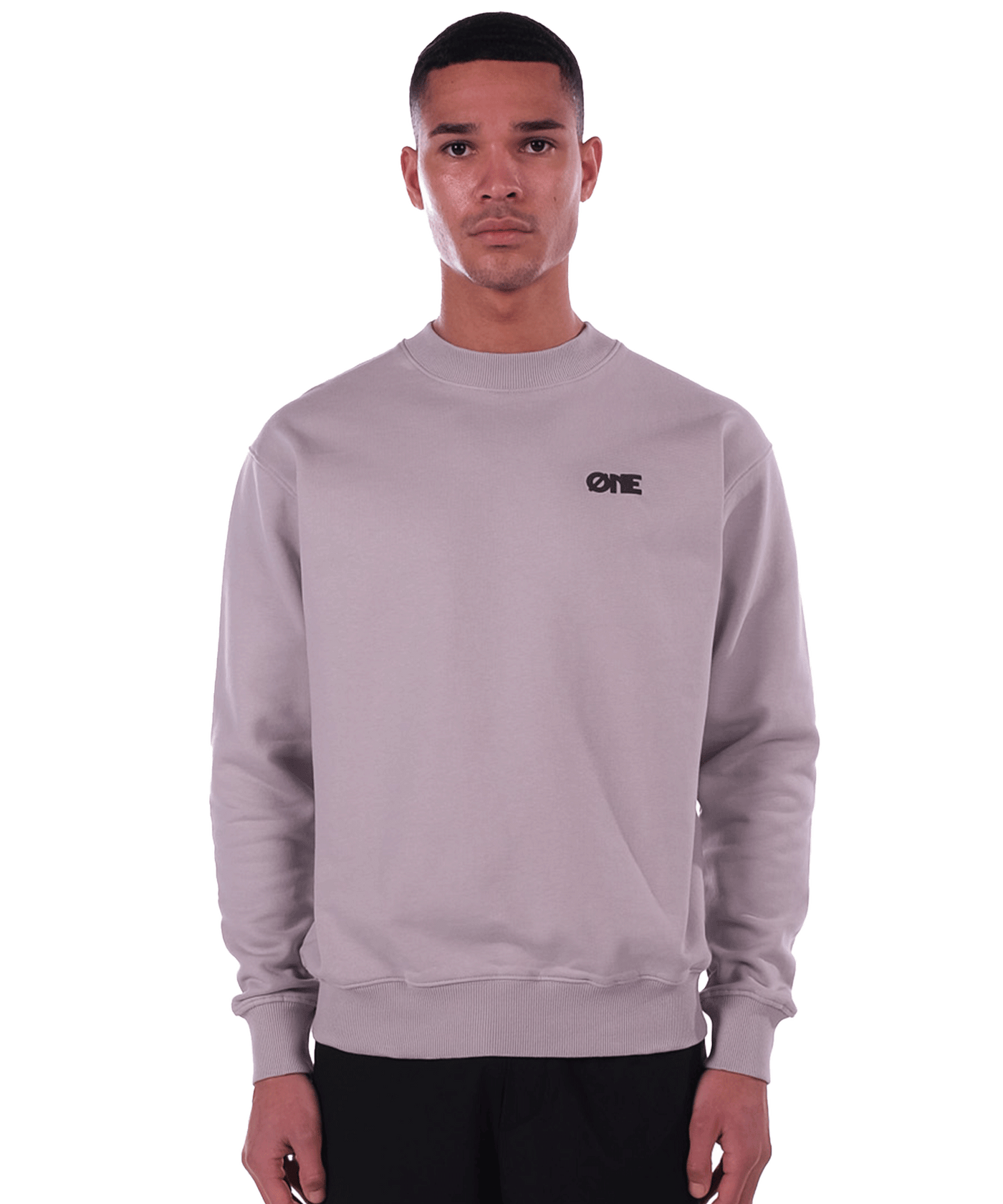 One First Movers - Puff Logo - Crewneck - Grey