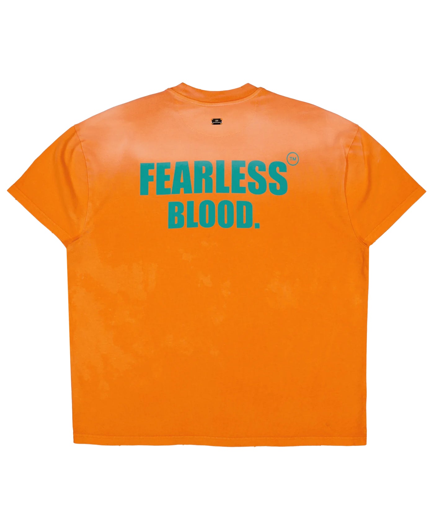 FEARLESS BLOOD - Leader Club - T-shirt - Washed - Fearless Orange