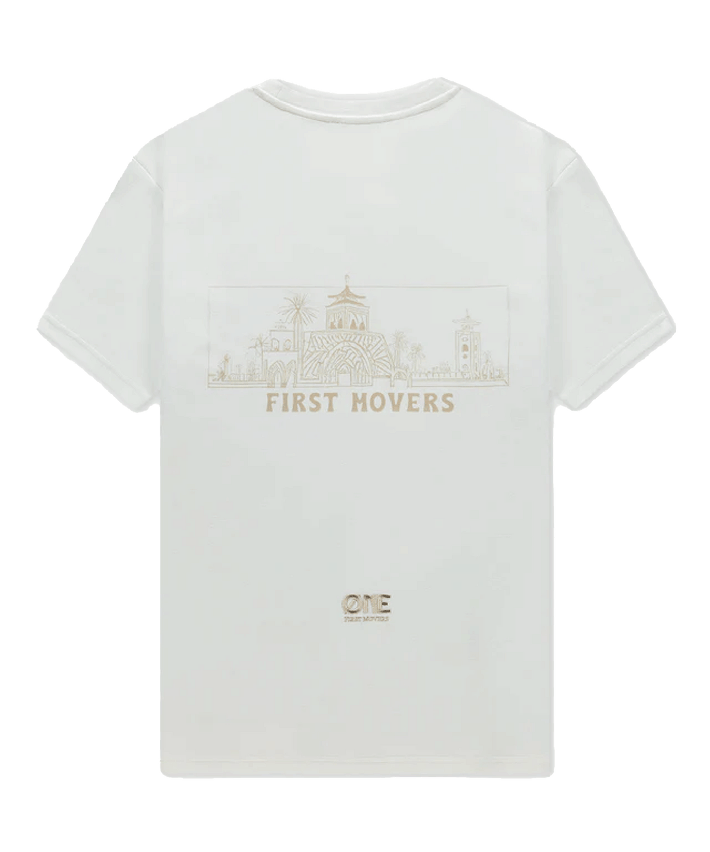 One First Movers - Skyline - T-shirt - Off White