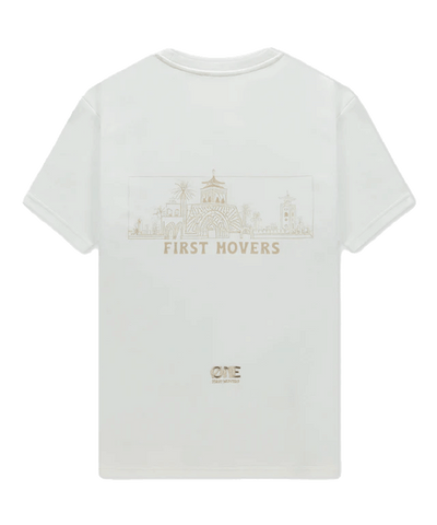 One First Movers - Skyline - T-shirt - Off White