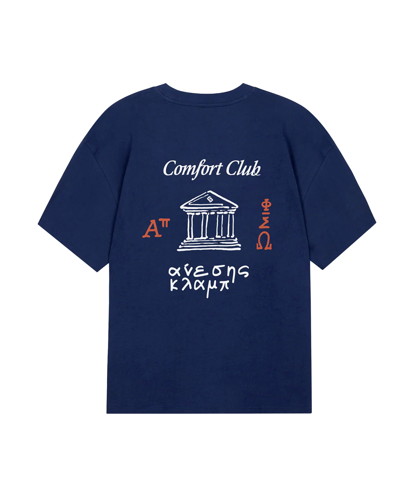 Comfort Club - Parthenon - T-shirt - Medieval Blue