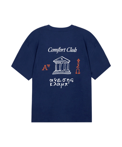 Comfort Club - Parthenon - T-shirt - Medieval Blue