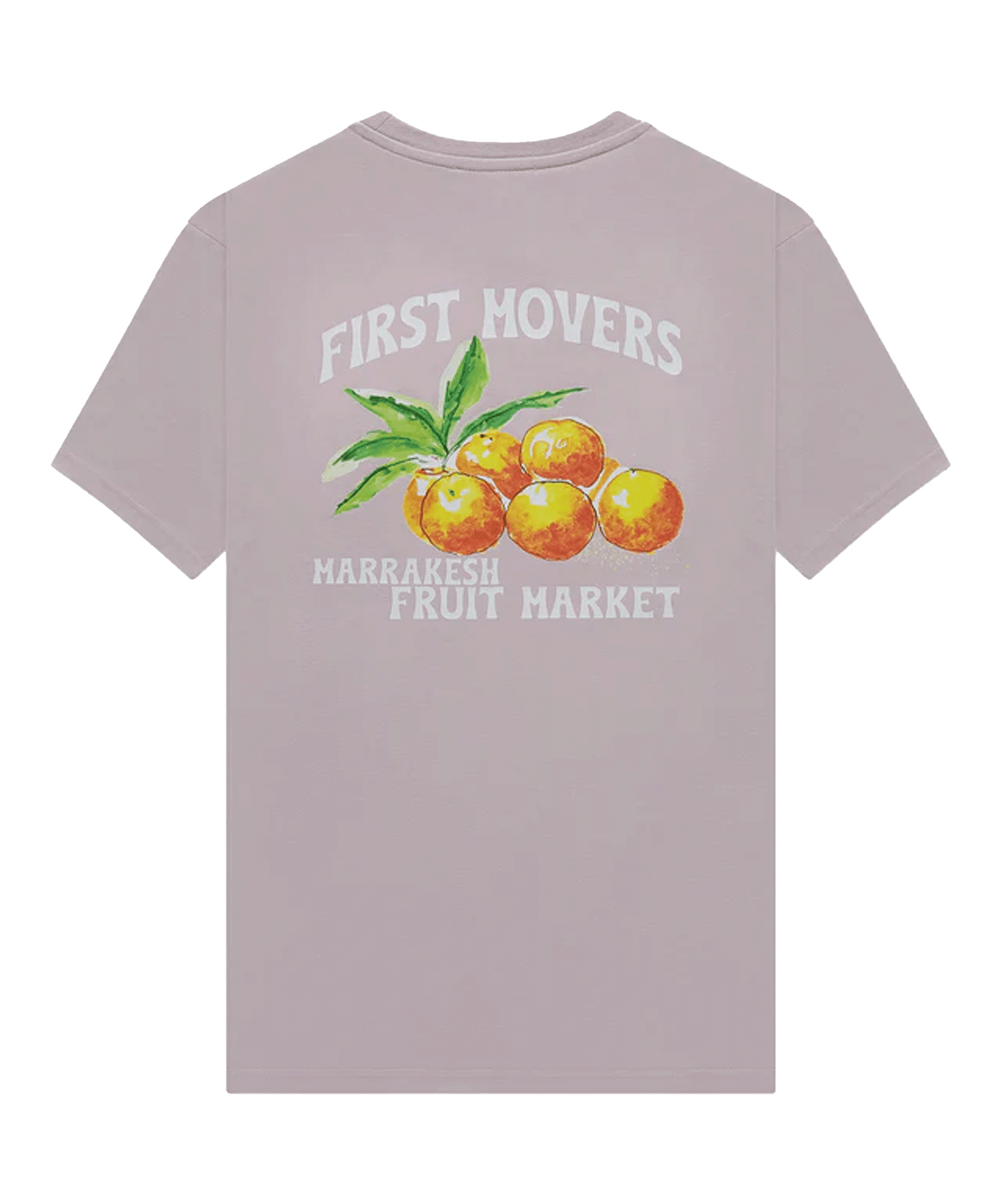 One First Movers - Fruit Market - T-shirt - Pink