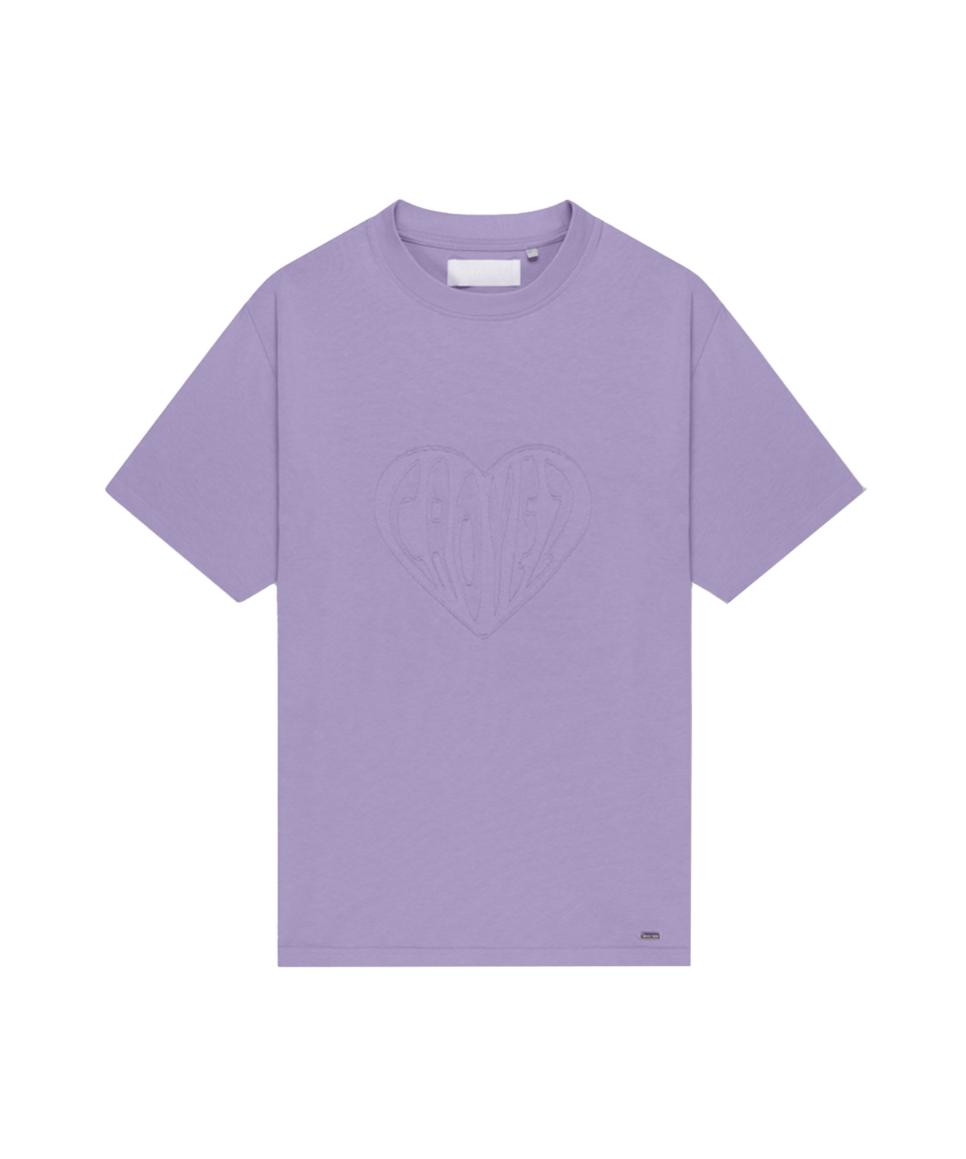 CROYEZ - Cut Out Heart - T-shirt - Lilac