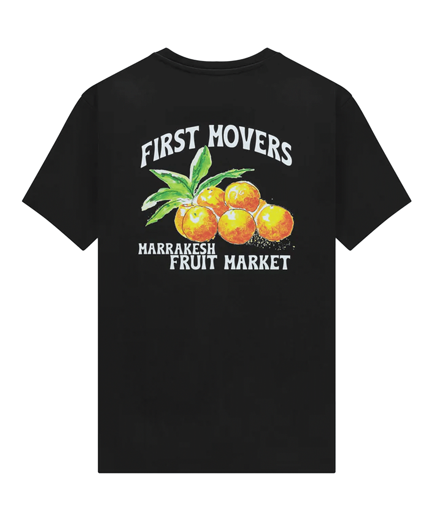 One First Movers - Fruit Market - T-shirt - Black