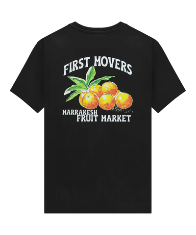 One First Movers - Fruit Market - T-shirt - Black