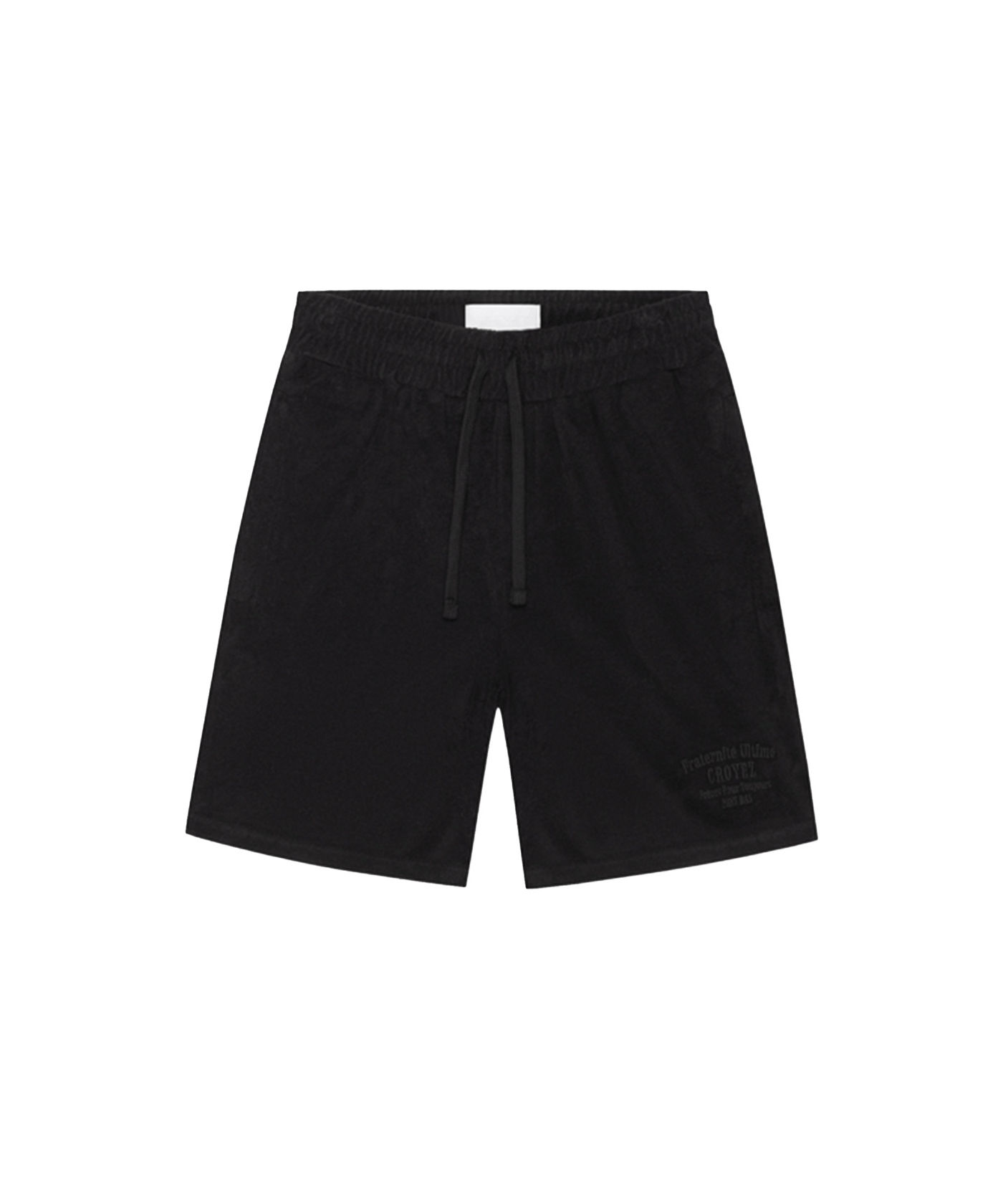 CROYEZ - Fraternite Towelling - Short - Black