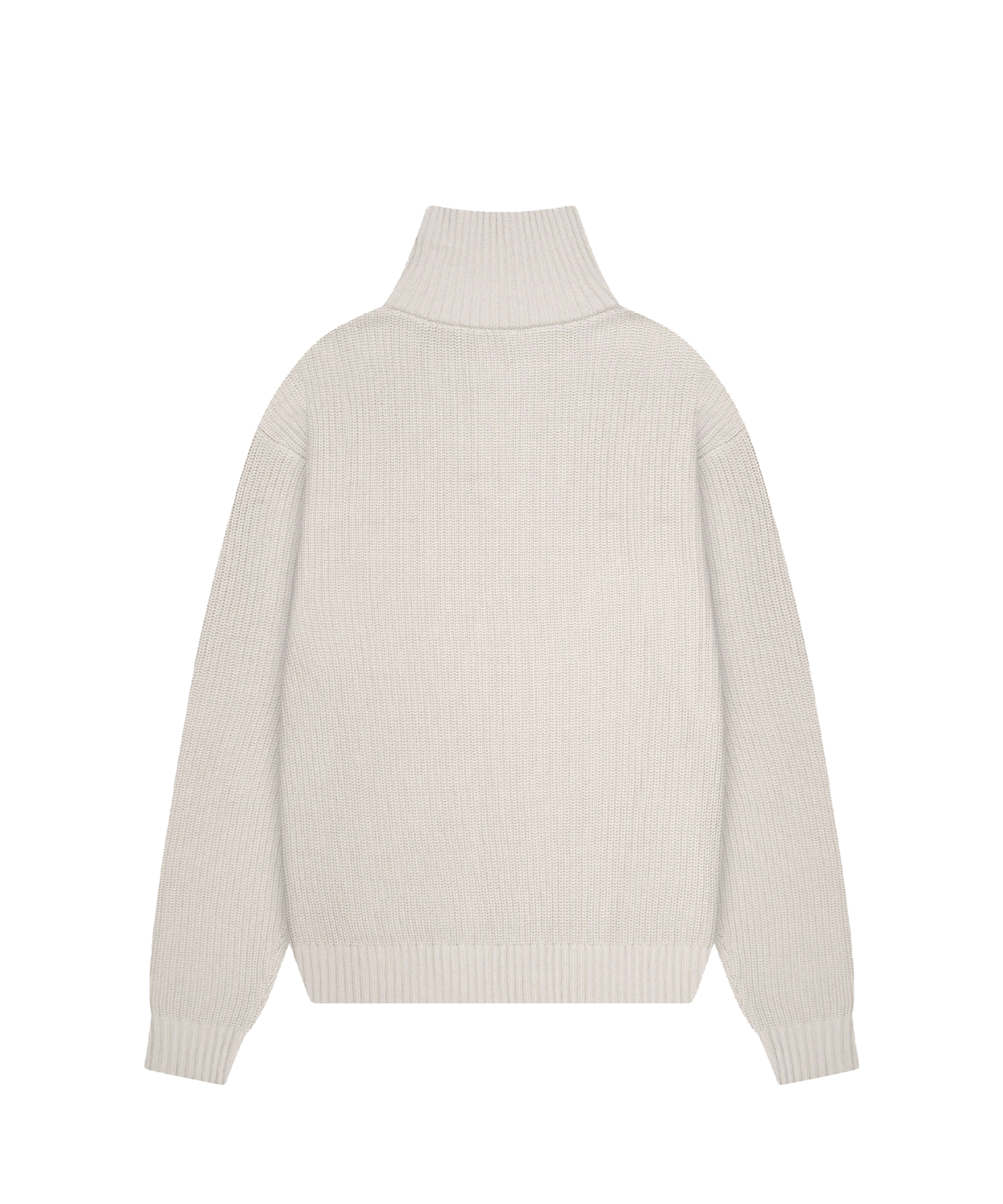 Quotrell - Jace Studio - Half Zip - Lt Grey Melee/blue