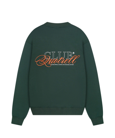 Quotrell - Futura - Crewneck - Petrol/orange