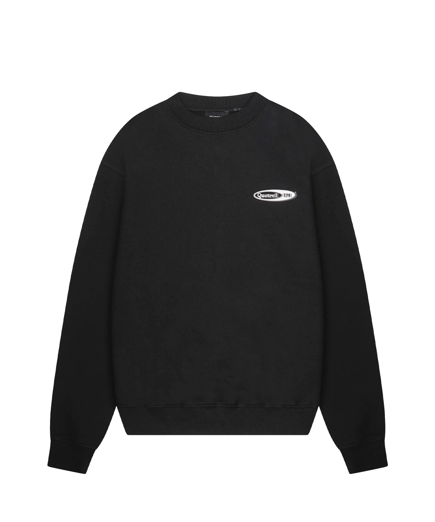 Quotrell - Emblem - Crewneck - Black/white