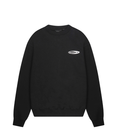 Quotrell - Emblem - Crewneck - Black/white