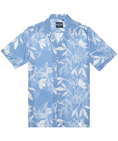 Antony Morato - Mmss00171-fa430580 - Honolulu Shirt - 7127 Blue