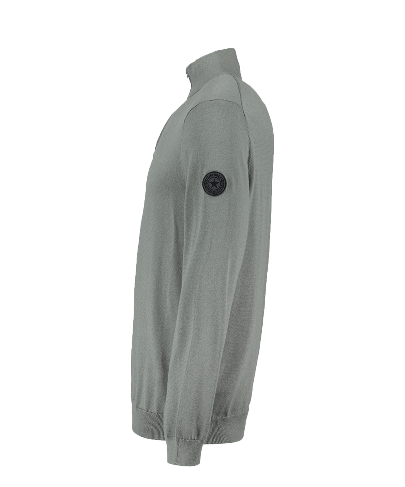 Airforce - Vem0764 - Knitwear Quarter Zip - 930 Castor Gray