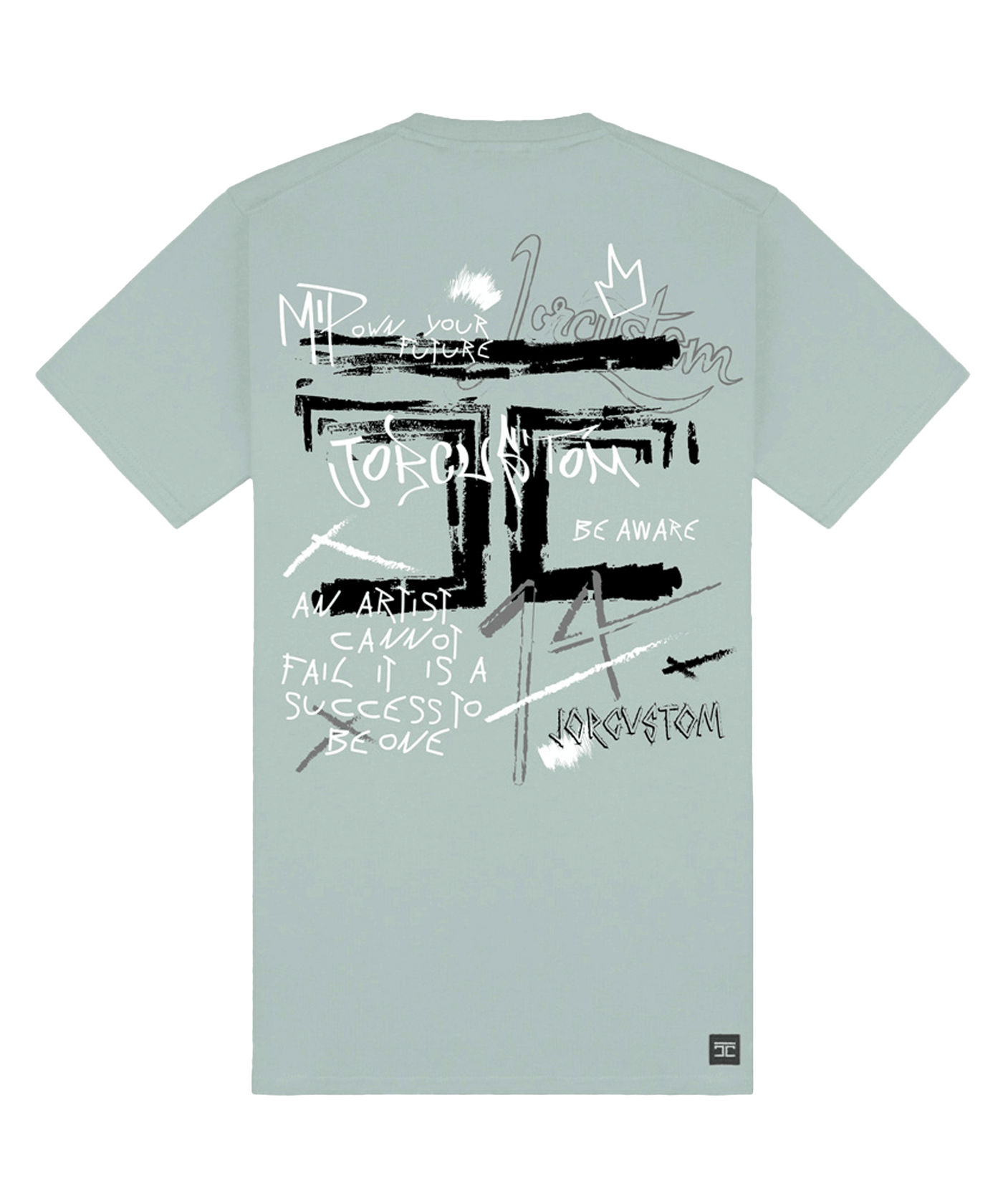 JorCustom - Artist - Slim Fit T-shirt - Mint