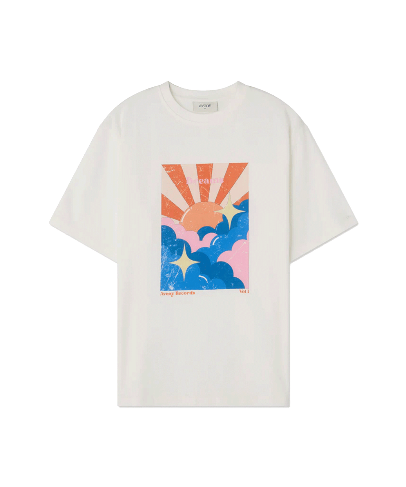 Aveny - 250116 - Berkely T-shirt Cloud - White
