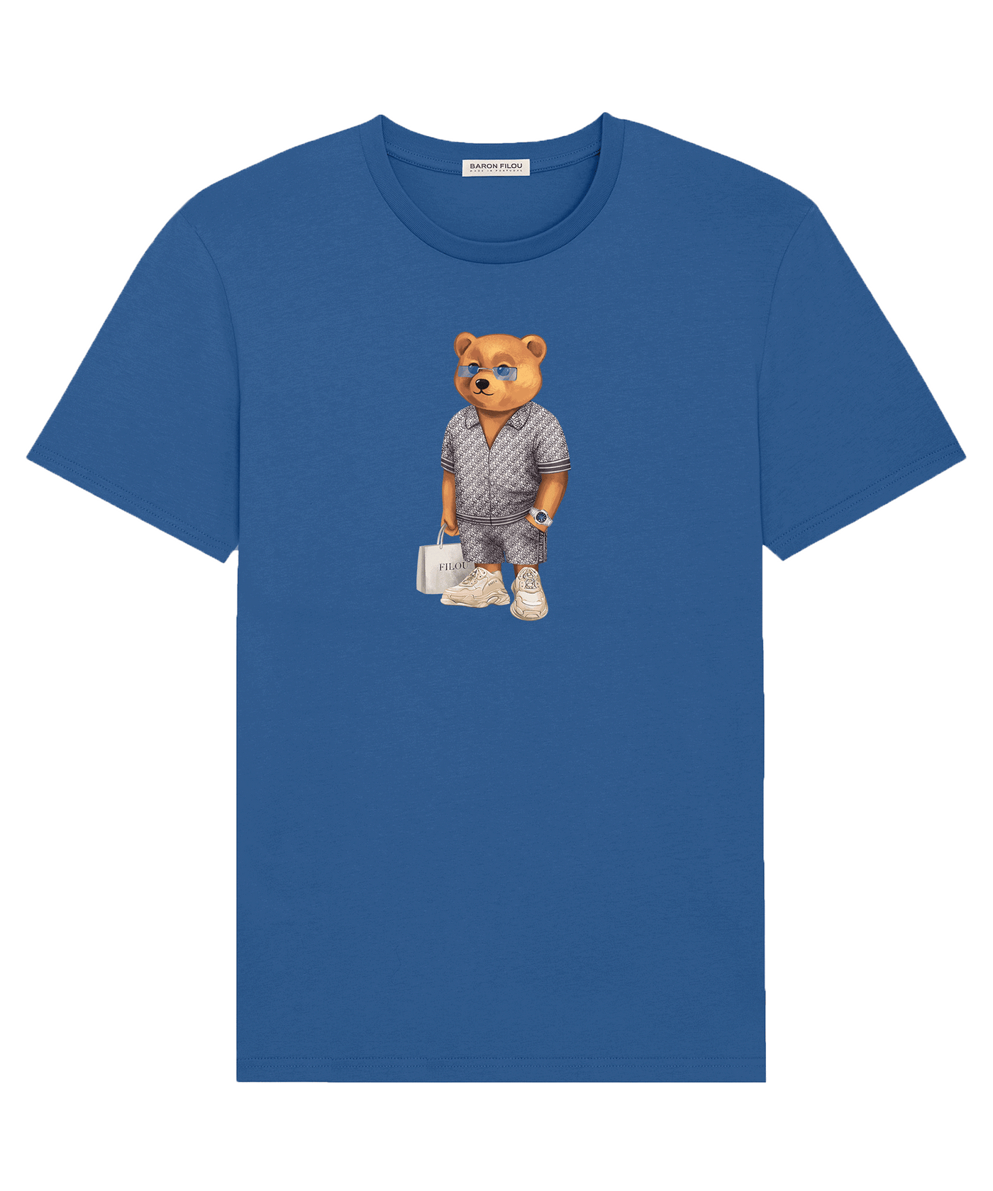 Baron Filou - Filou Lxxviii - Organic T-shirt - Blue Lagoon