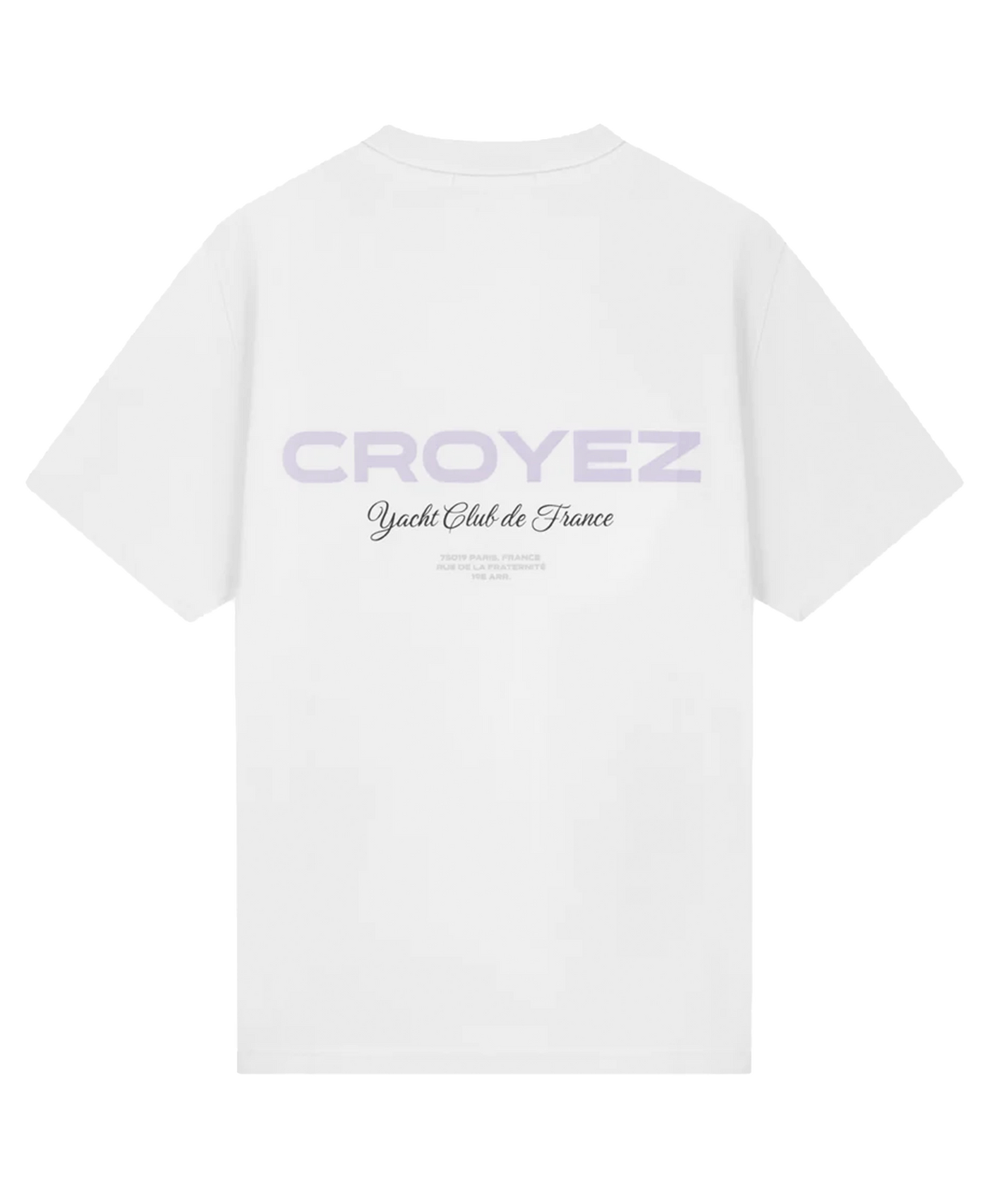 CROYEZ - Yacht - T-shirt - White/purple