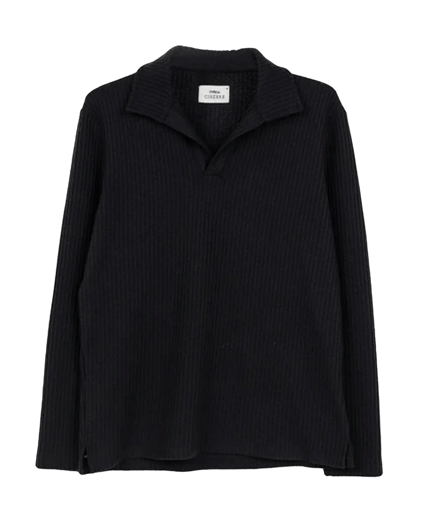 Ciszere - 20036 - Nelson Knitted Shirt - 069 Black