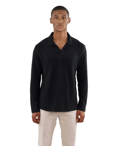 Ciszere - 20036 - Nelson Knitted Shirt - 069 Black