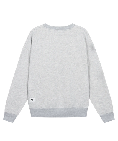 Comfort Club - Minerva - Crewneck - Lt Gray Marl