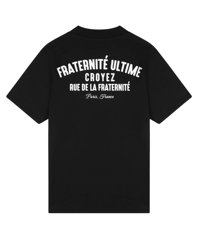 CROYEZ - Fraternite Ultime - T-shirt - Black