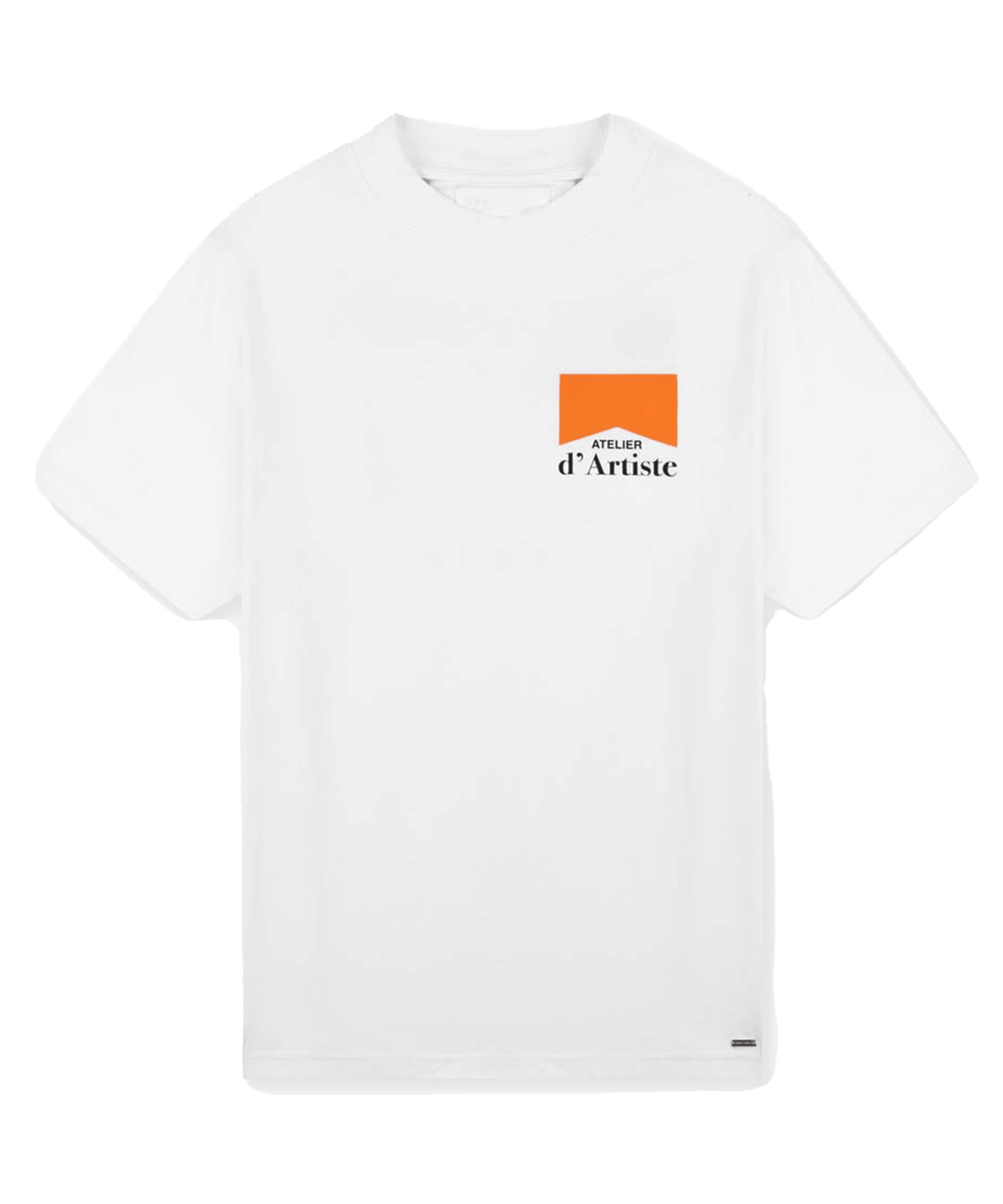 CROYEZ - Fumes - T-shirt - White/orange