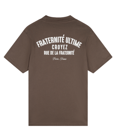 CROYEZ - Fraternite Ultime - T-shirt - Brown